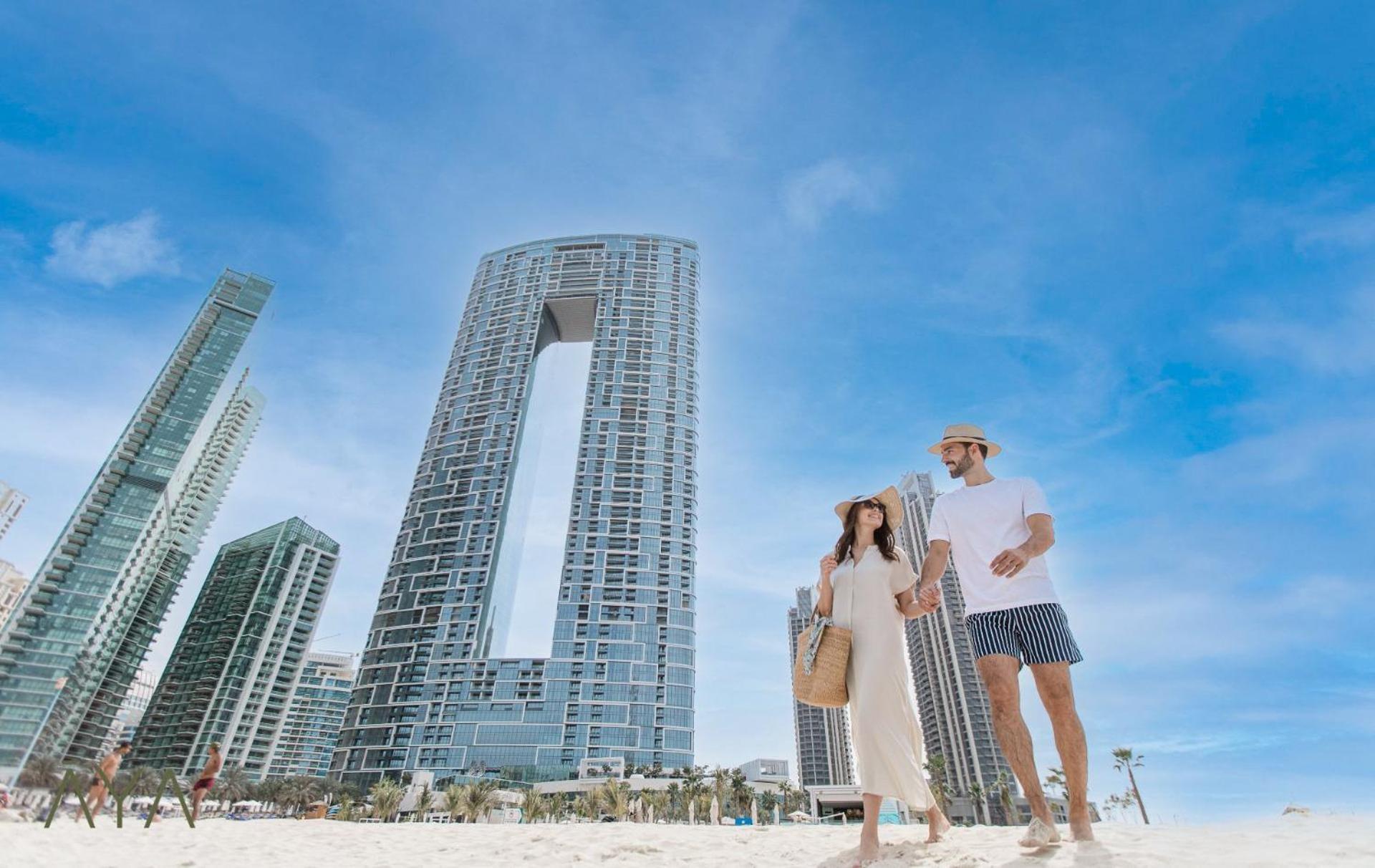 Jumeirah Gate Tower 1 - Stylish Apartment With Pool & City Views Дубай Екстериор снимка