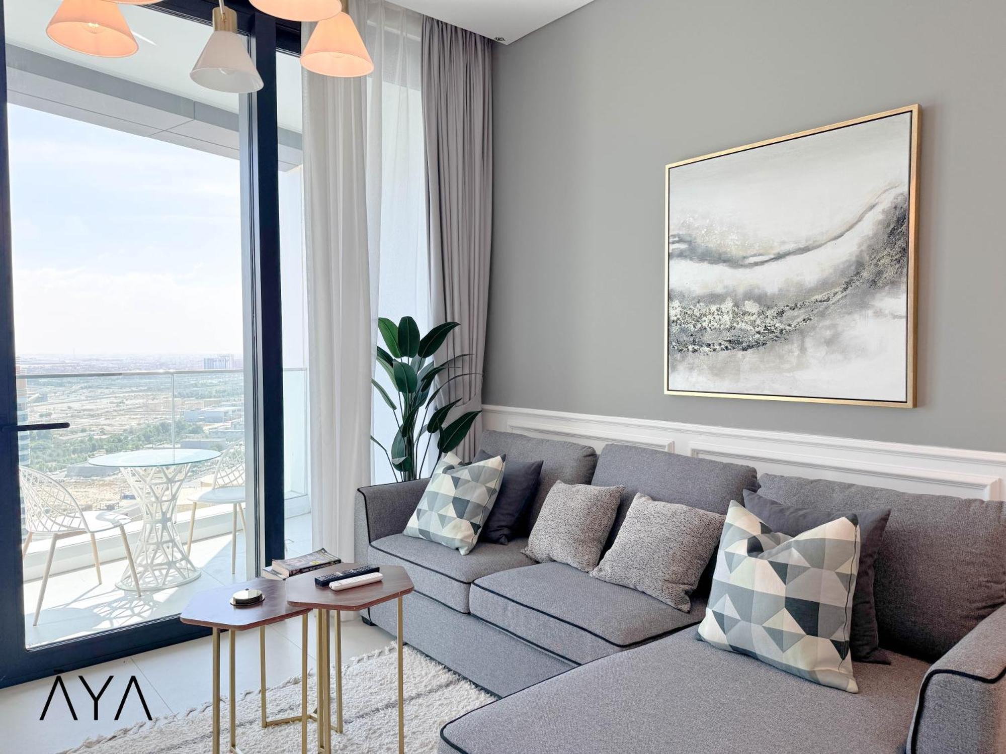 Jumeirah Gate Tower 1 - Stylish Apartment With Pool & City Views Дубай Екстериор снимка